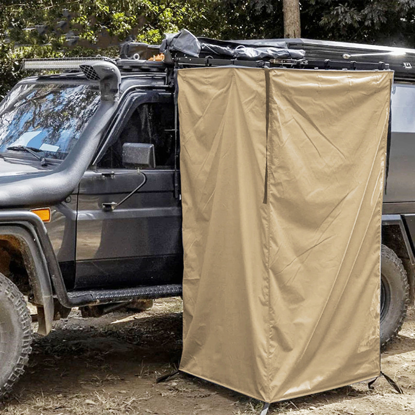 Tenda da doccia laterale per v - Outdoor Camping Van Tent recensione e prezzo