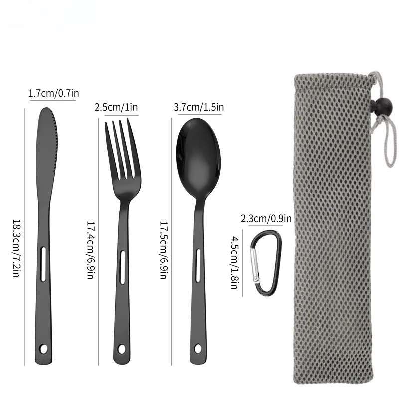 Set di coltelli forchetta cucc - Outdoor Camping Dining Set recensione e prezzo