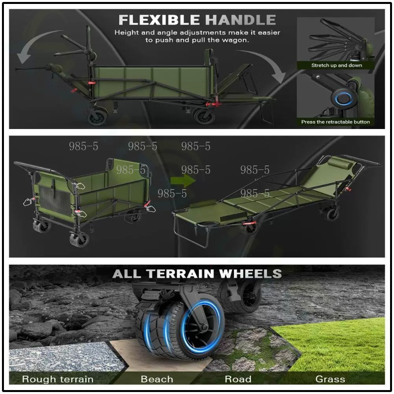Carrello da Giardino per Casa, - Outdoor Camping Trolley recensione e prezzo