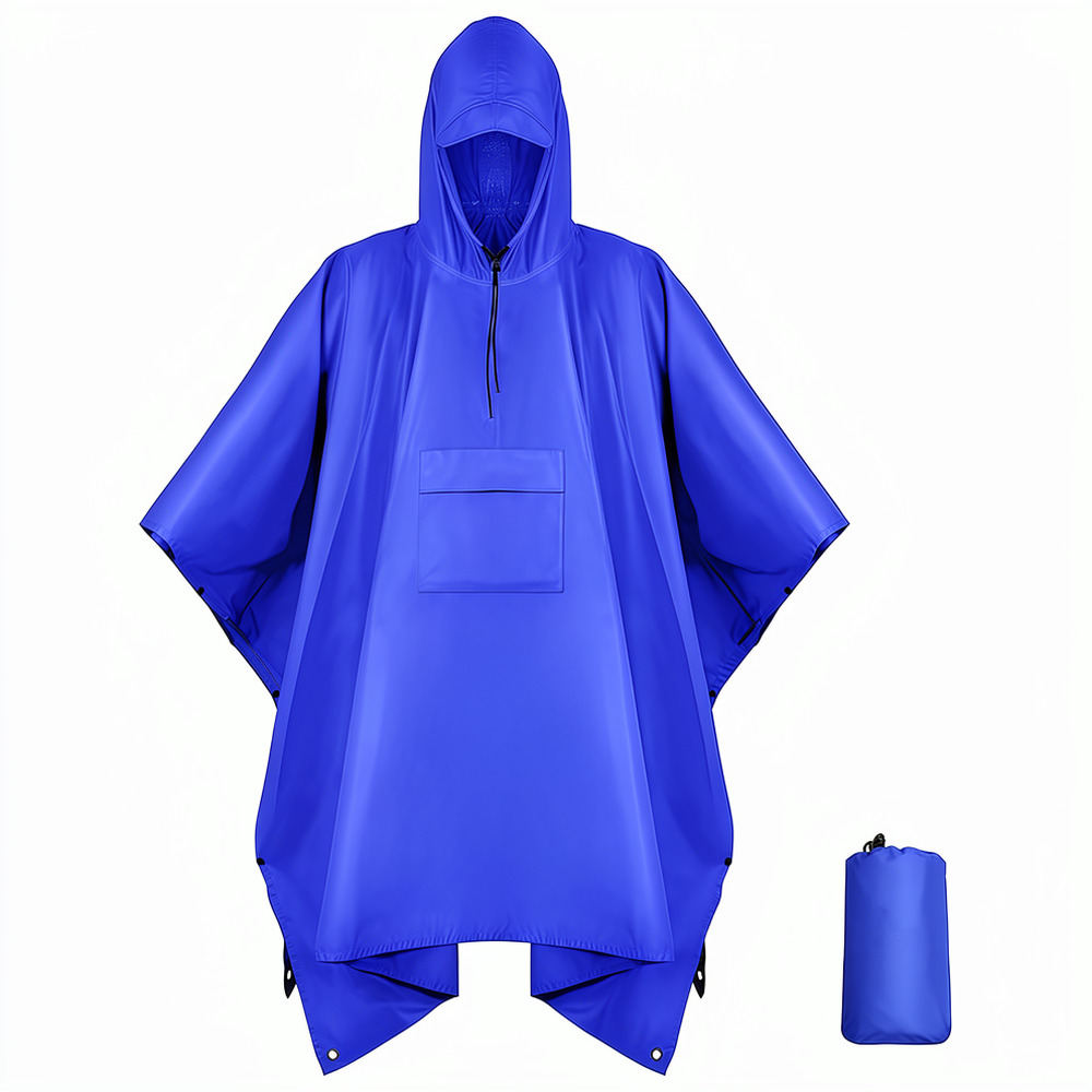 Poncho impermeabile resistente - Camping Rain Poncho recensione e prezzo