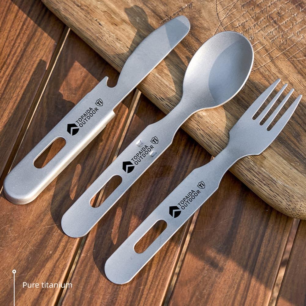 Set 3 in 1 Forchetta, Cucchiai - Outdoor Camping Dining Set recensione e prezzo